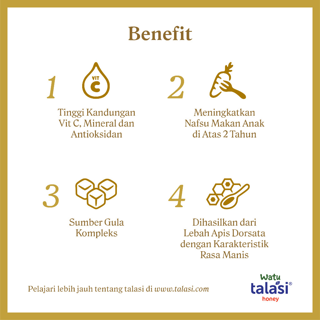 

Origin Ujung Kulon, Talasi Watu Honey - Madu Murni 200gr