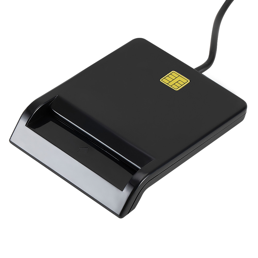 USB 2.0 Smart Card Reader for DNIE ATM CAC IC ID Bank SIM Card for Windows Linux