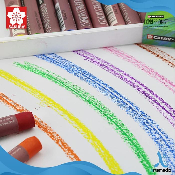 

Krayon Sakura Cray-Pas Expressionist Set 36 Color Oil Pastel Crayon #Gratisongkir