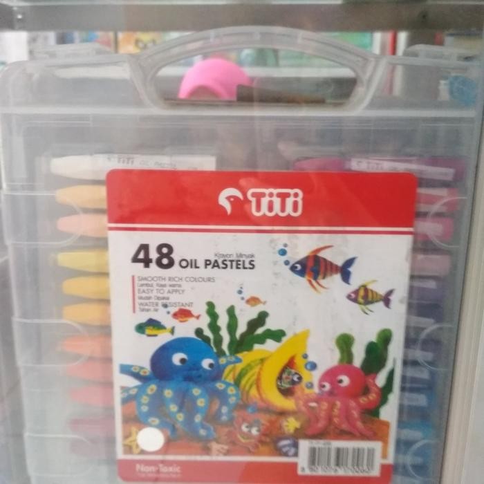 

Titi / Oil Pastel / 12, 18, 24, 36, 48, 55 Pcs #Gratisongkir