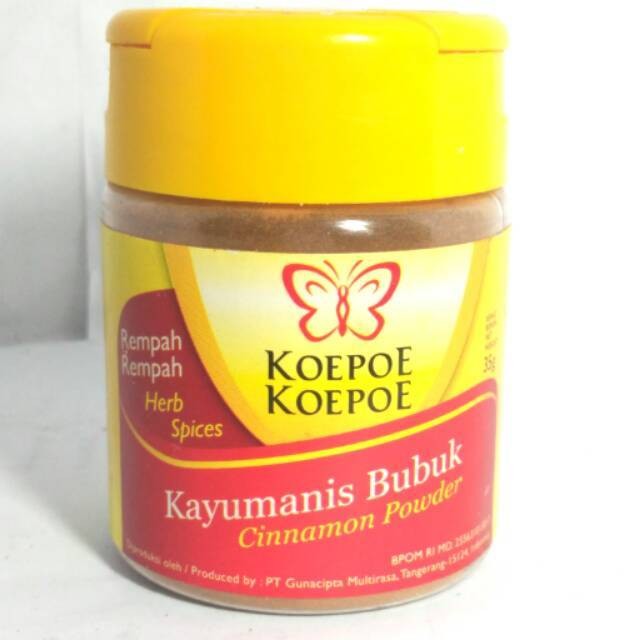 

Kayu Manis Bubuk Koepoe Koepoe 35gr / Cinnamon Powder Koepoe