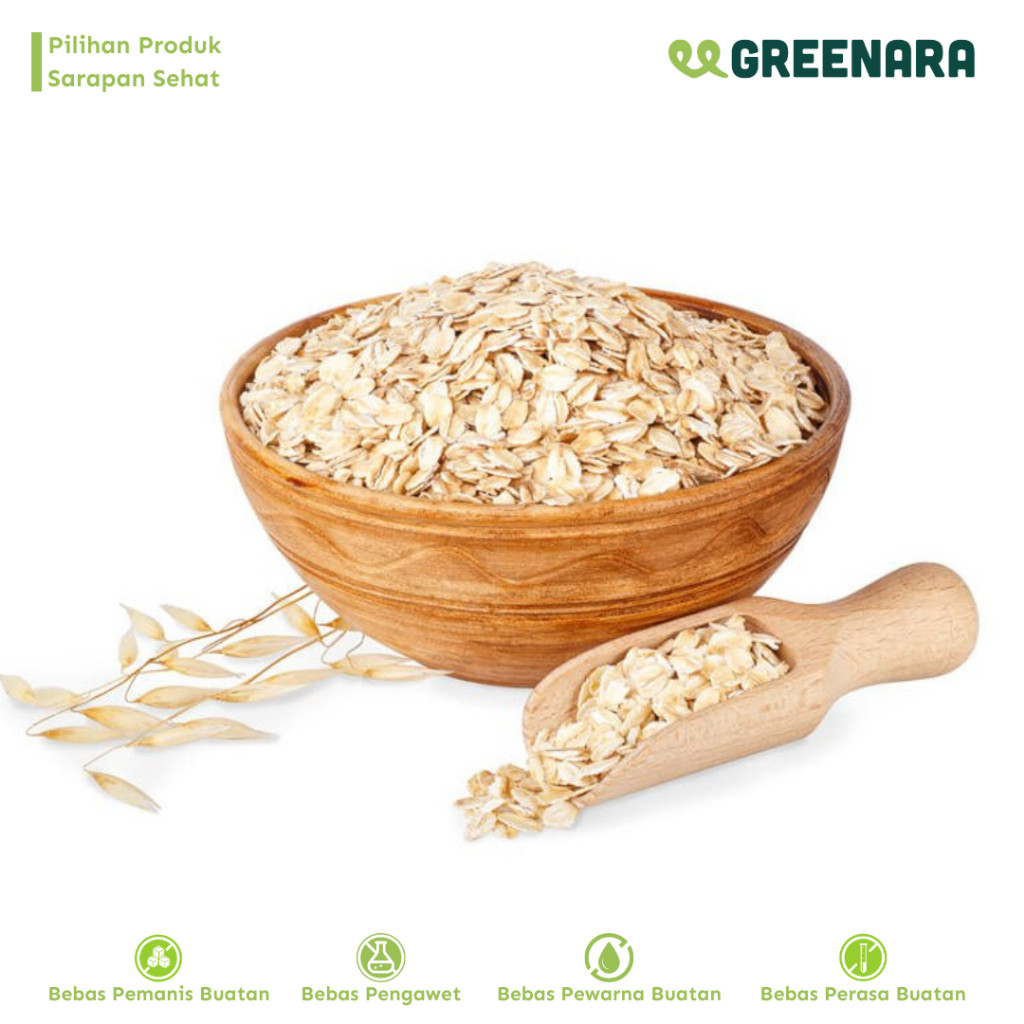 

Greenara Oat Utuh / Rolled Oat Australia 1kg