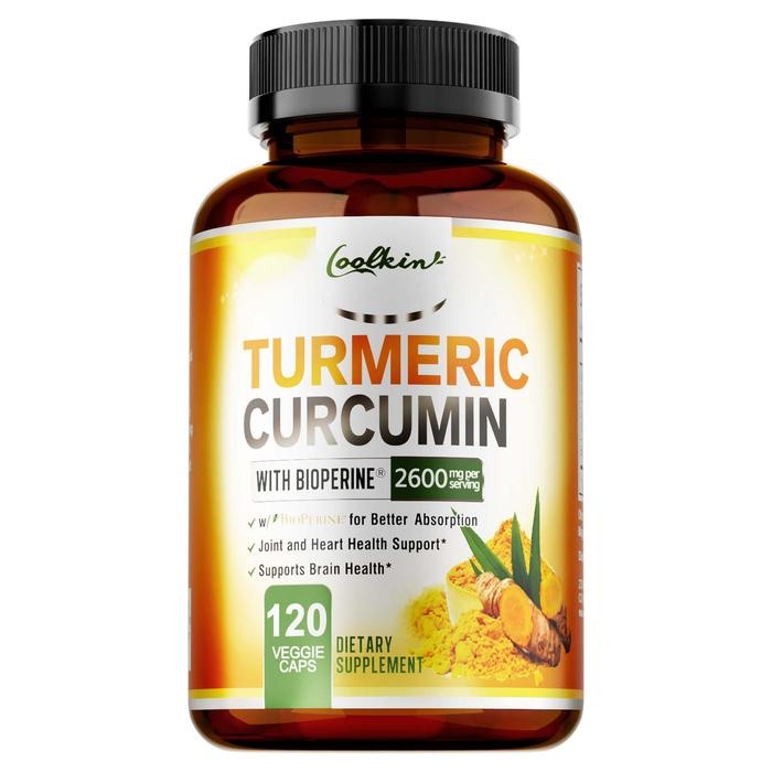 

Terlaris Kunyit Organik, Bioperine - Daya Serap Tinggi - 2600 Mg Per Porsi - 120 Kapsul Sayuran