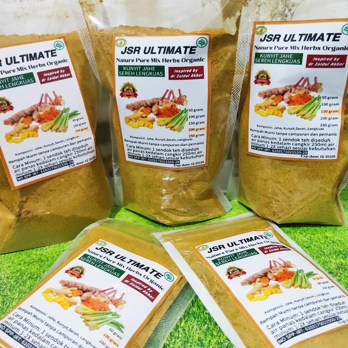 

Terlaris Jsr Minuman Rimpang Kunyit Sereh Lengkuas Jahe Dr Zaidul Akbar 200Gram
