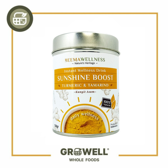 

Terlaris Beema Wellness Sunshine Boost Kunyit Asam 150Gr