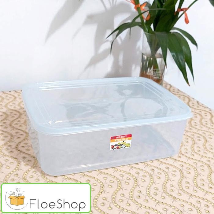 Box Plastik Tempat Penyimpanan Makanan (3500 mL / 3.5 Liter)