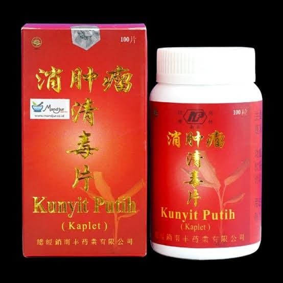 

Terlaris Kunyit Putih Kaplet Obat Antioksidan Pencegah Kanker