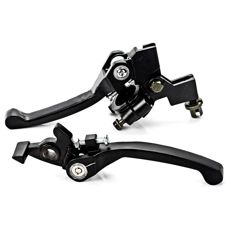 1 Pair 22mm 7/8"  Sport Bike Adjustable Brake Clutch Lever For 50cc 110cc 125cc 200cc CRF KLX TTR Ap