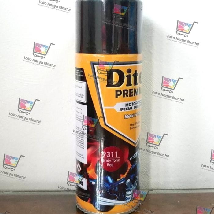 JTTOP" CAT SEMPROT DITON PREMIUM ( 9311 ) CANDY TONE RED (MERAH CANDY)