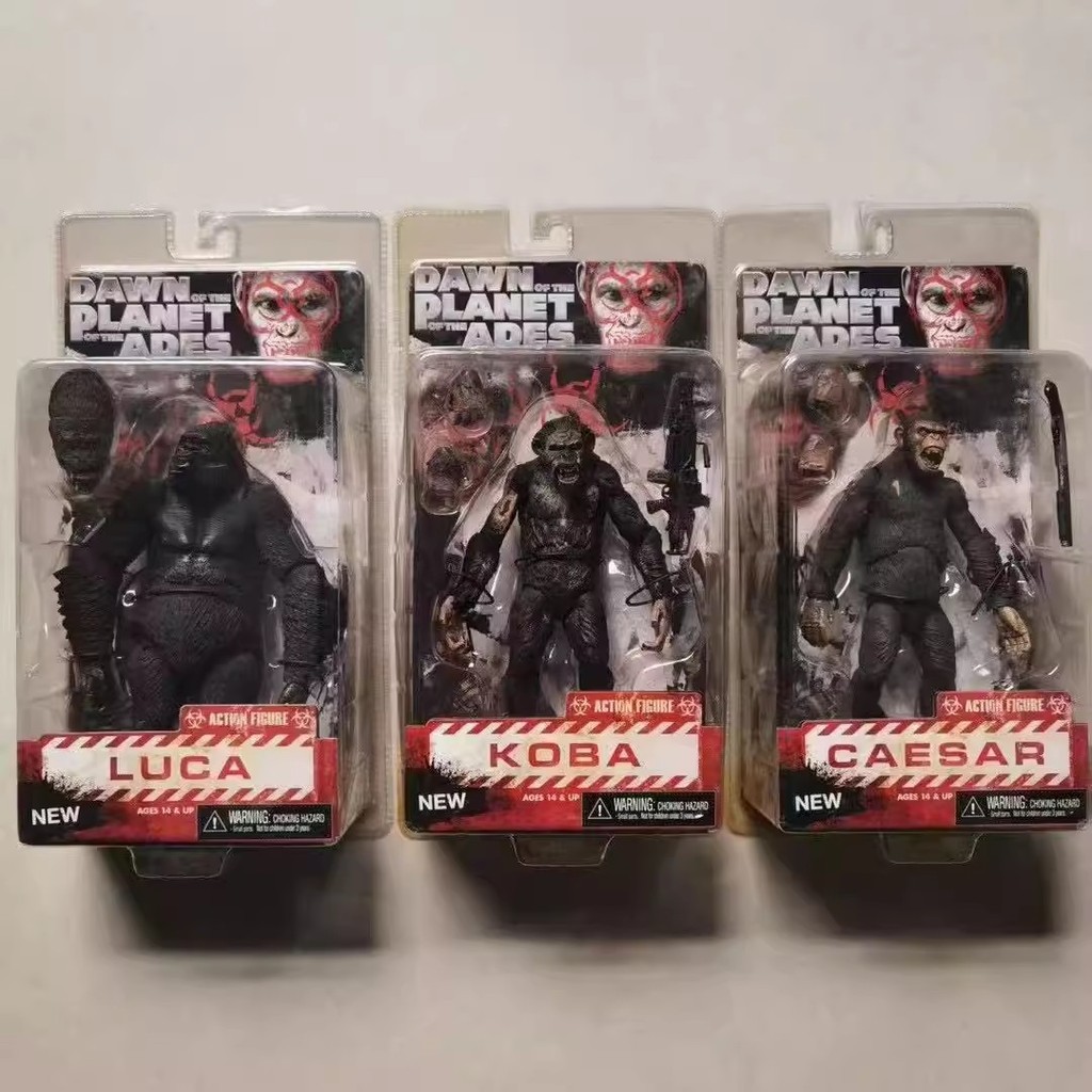 Rise Of The Planet Of The Apes Caesar Koba Luca Figure Pvc Collection Toys