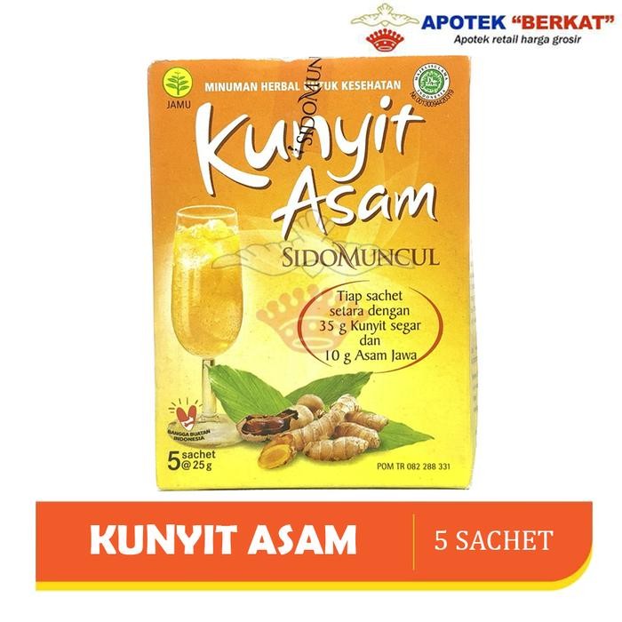 

Terlaris Sido Muncul Minuman Kunyit Asam 5'S - Membantu Melancarkan Haid