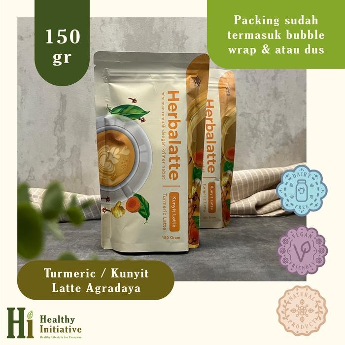 

Terlaris Agradaya Herbalatte Turmeric Latte / Kunyit Latte - Spices Latte