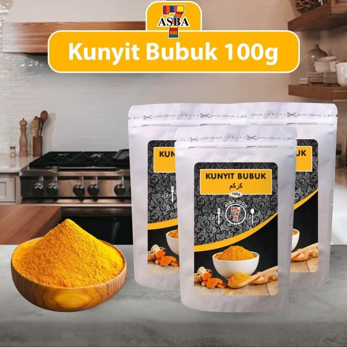 

Terlaris Asba Kunyit/Turmeric Bubuk 100Gr