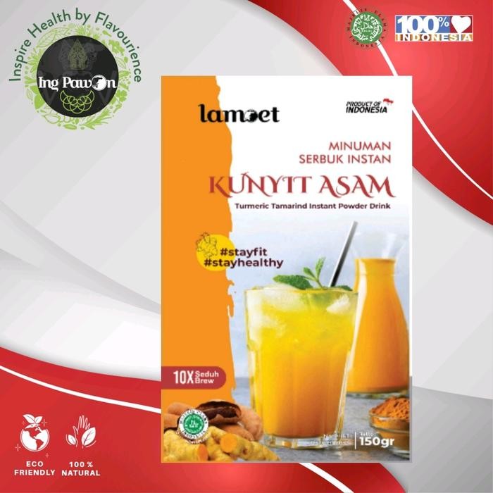 

Terlaris Minuman Serbuk Instan Kunyit Asem Lamoet 150 Gr Natural