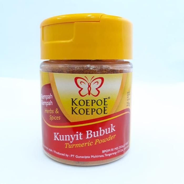 

Terlaris Kunyit Bubuk Koepoe Koepoe 25 Gr