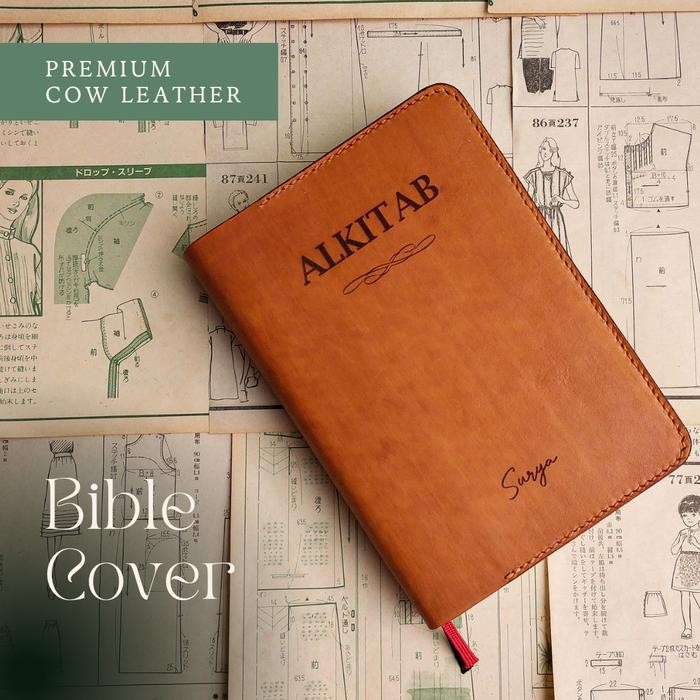 Sampul Alkitab / Alquran Kulit Asli Custom