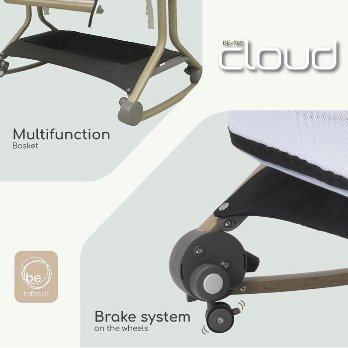 Box Babyelle Cloud Be-909 / Tempat Tidur Bayi