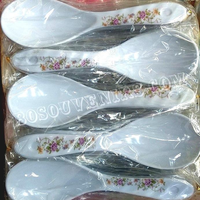 JTTOP" PAKET 50PCS CENTONG MELAMIN SOUVENIR PERNIKAHAN UNIK