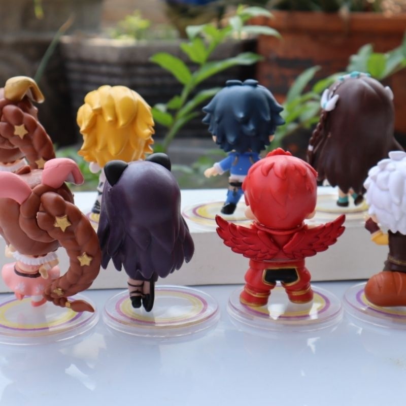 Action Soul Land Douluo Dalu Tang san set 8pcs murah k buat kado