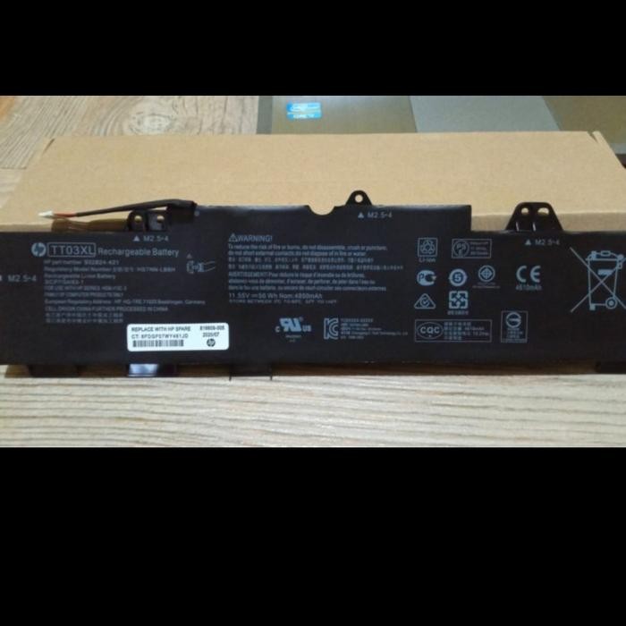 BATRAI HP TT03XL HP ELITEBOOK 755 G5 850 G6 ZBOOK 15U G5 15U C6 ORIGIN TERLARIS