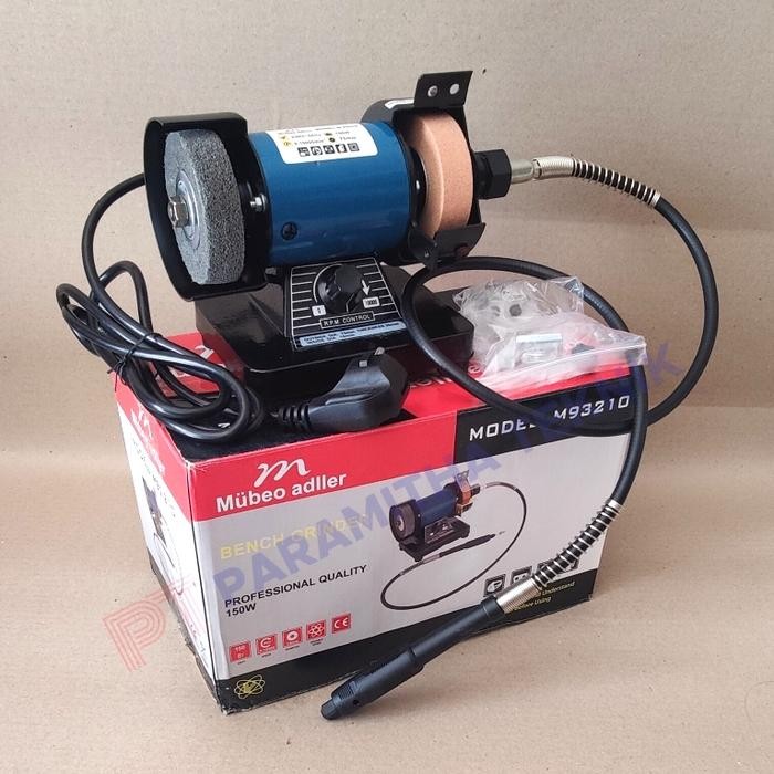 Terlaris Bench Grinder 3 Inch / Gurinda Duduk Mesin Gerinda / Mini Multi 3"