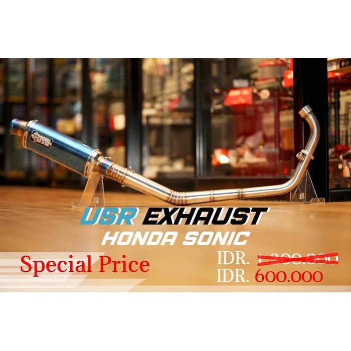 knalpot sonic 150r