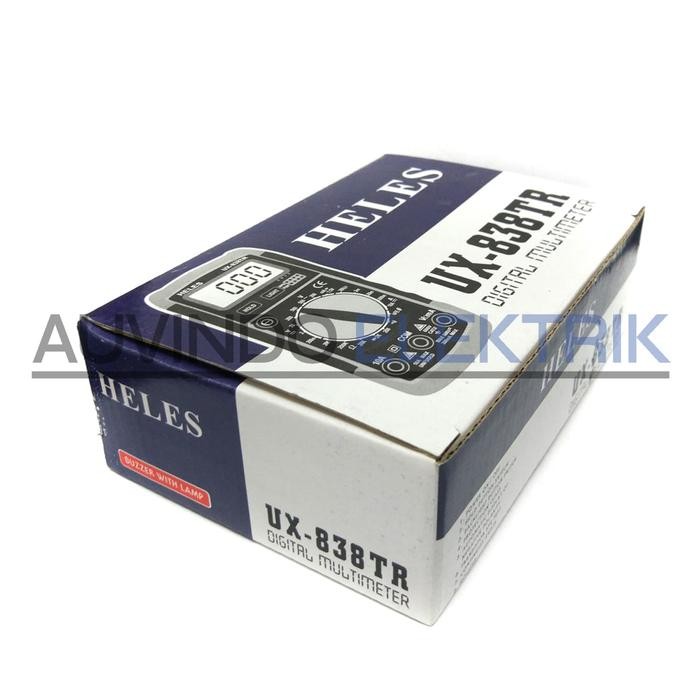Terbaik Multimeter Digital Multitester Avometer Digital Heles Ux 838 Tr