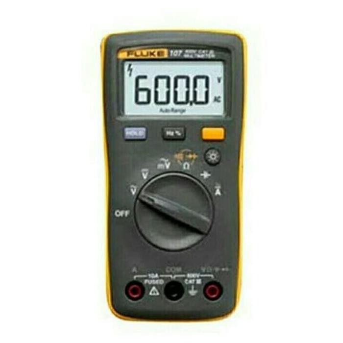 Paling Baik Fluke 107 Digital Multimeter Multitester Avometer