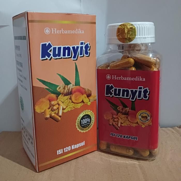 

Terlaris Kapsul Kunyit Isi 120 Kapsul