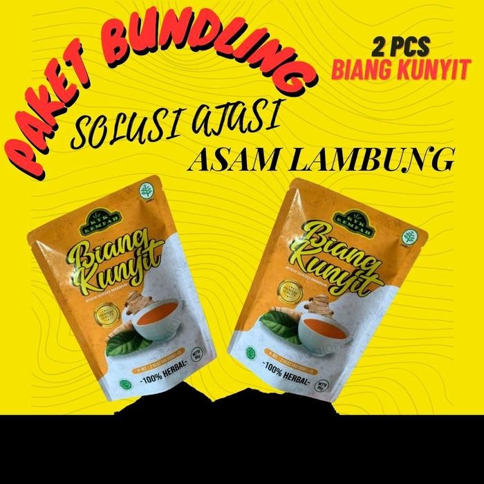 

Terlaris Paket Bundling Biang Kunyit Maag & Gerd Organik Air Drink