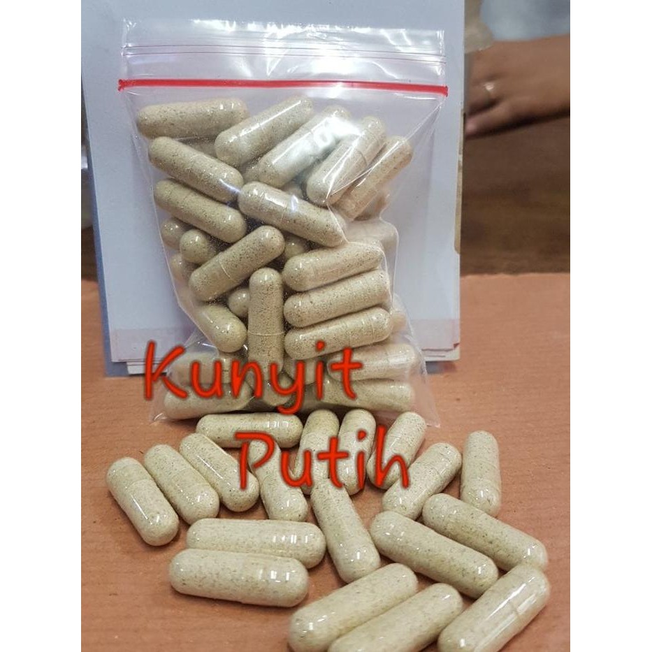 

Terlaris Kapsul Kunyit Putih 100% Asli - Mengobati Maag, Mencegah Kanker, Mengatasi Keputihan - 100