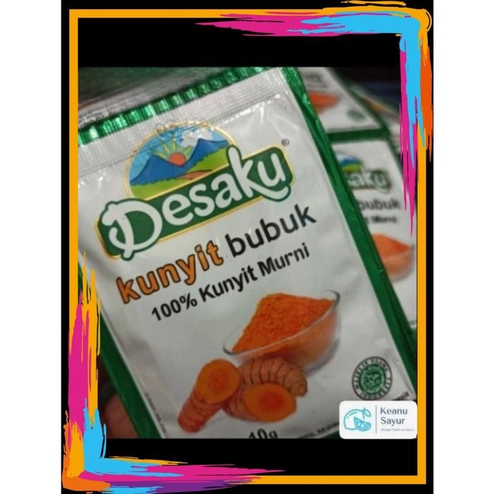 

Terlaris Kunyit Bubuk Desaku 10 Gr