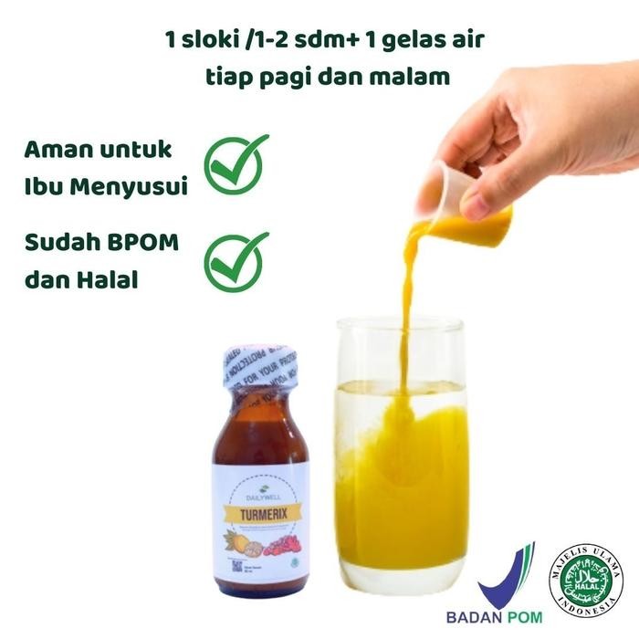 

Terlaris Dailyshot Turmerix 60Ml [Lemon,Kunyit,Temulawak] Immune Booster