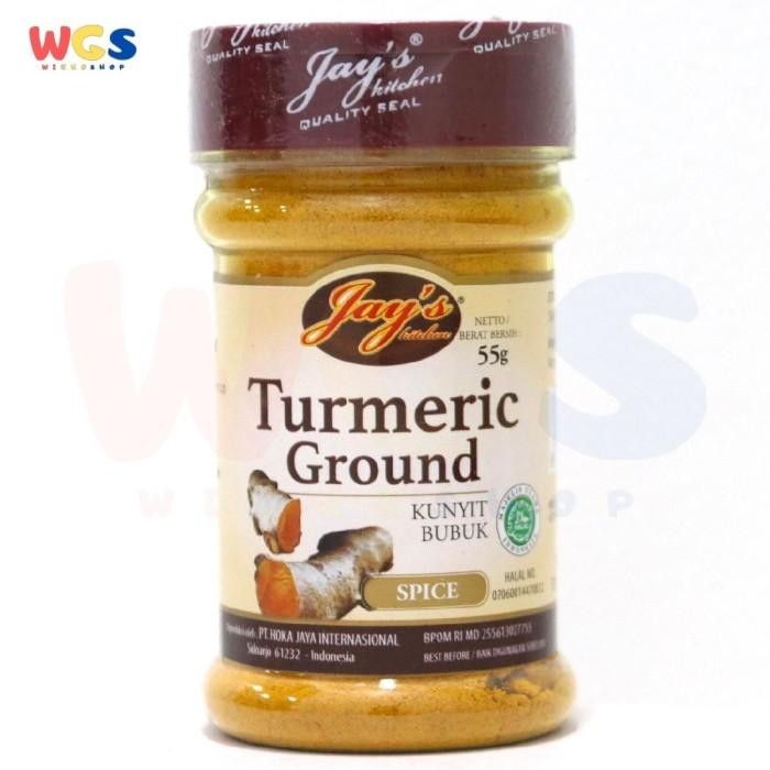 

Terlaris Jays Turmeric Ground 55 Gr - Bubuk Kunyit