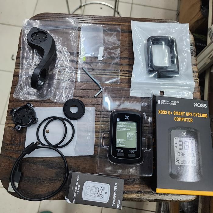 Xoss G+ Speedometer Cyclo Sepeda Digital Wireless Bluetooth Ant Gps Computer Xoss G+ Aksesoris