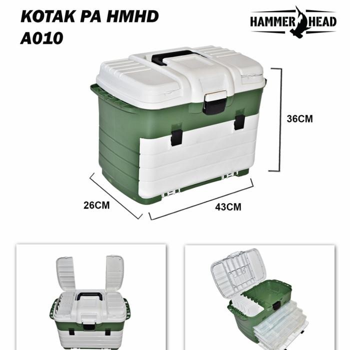 Kotak Kail Hammerhead Jumbo Besar Box Meho