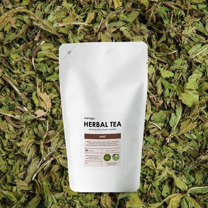 

TERMURAH!! TEH CELUP DAUN MINT / Mint Tea / Teh Herbal Alami