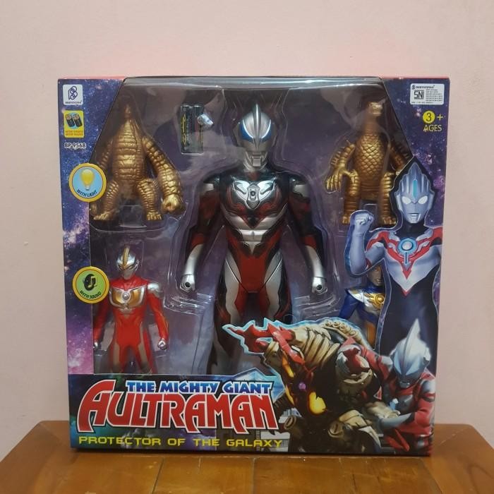 Mainan Set Robot Ultramen - Mainan Action Figure Robot Ultramen