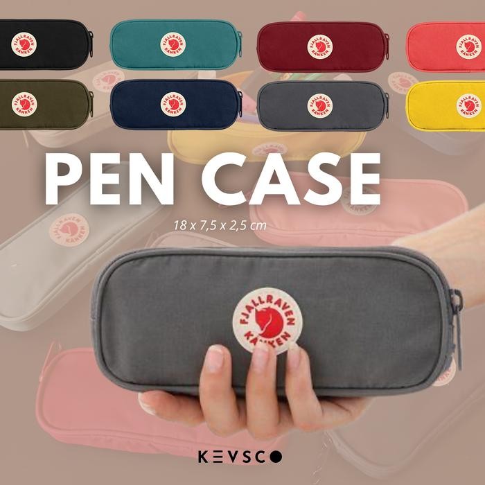 

[READY/COD] K4n ken Pen Case - tempat kotak pensil pulpen ATK dompet alat tulis waterproof pouch