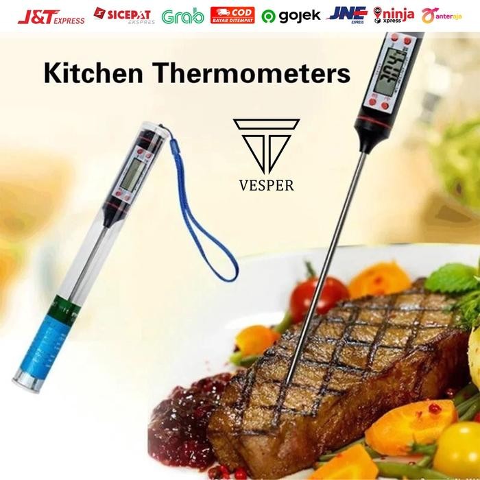 

thermometer digital makanan dan minuman / kitchen thermometer / thermometer dapur kopi susu cairan