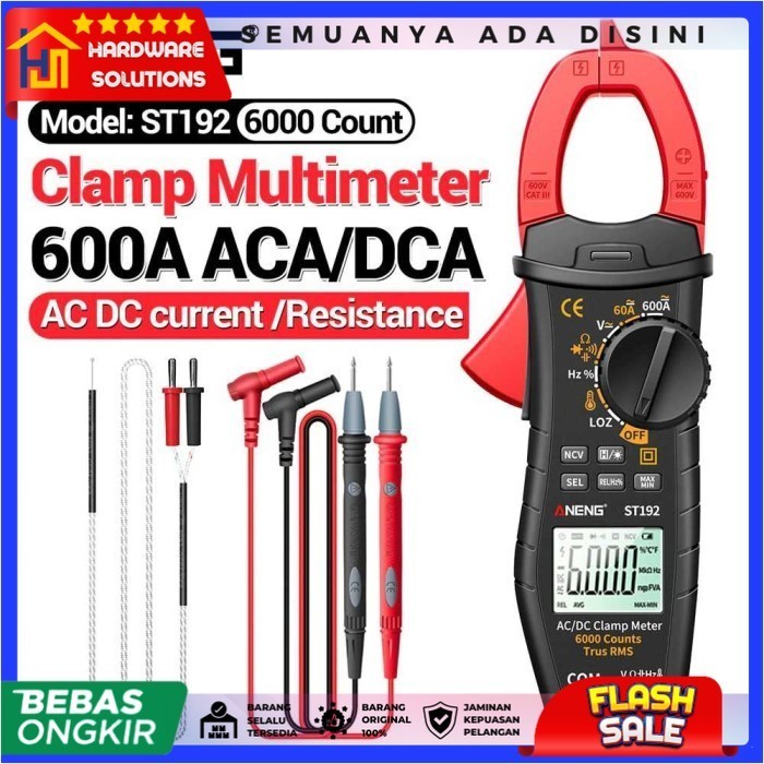 ANENG DIGITAL MULTIMETER VOLTAGE TESTER CLAMP - ST192 BEST SELLER