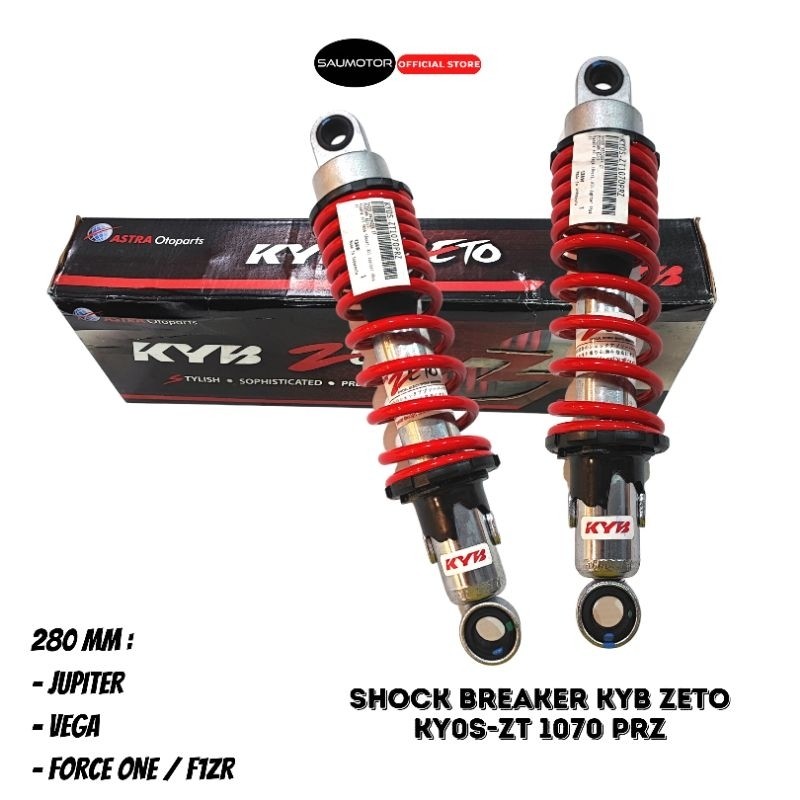 Kayaba Zeto Shock breaker Jupiter Vega 280 mm KYB ZT1070 Sok belakang Force one
