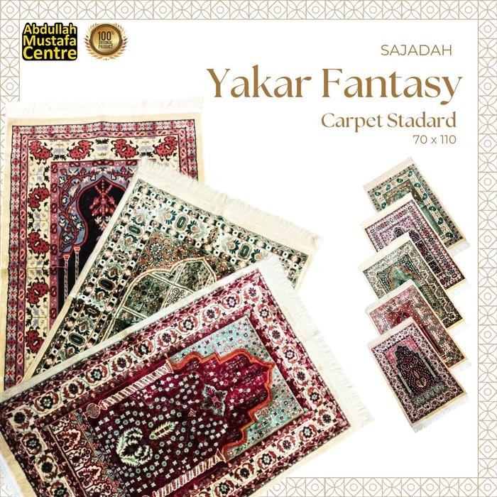 SAJADAH exclusive YAKAR FANTASY CARPET wangi /yakar wangi