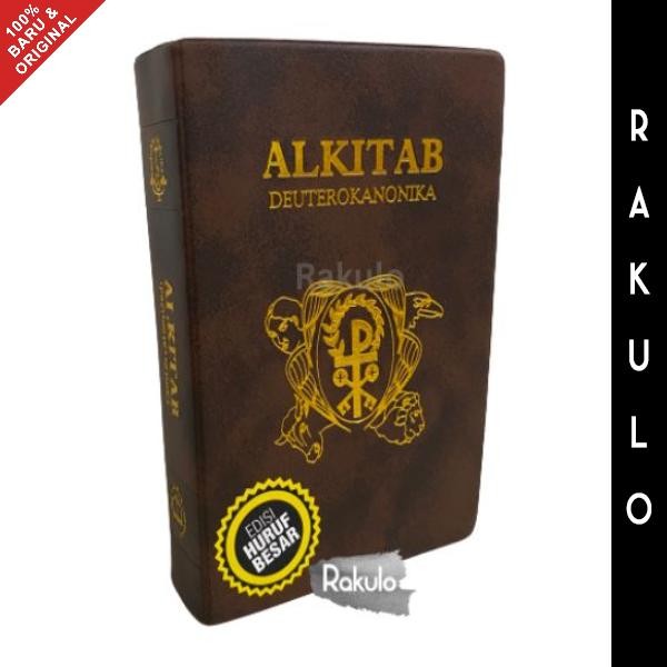 

PROMO ALKITAB KATOLIK DEUTEROKANONIKA TB2 062 TI BL XL TWO TONE XTRA LETTER READY