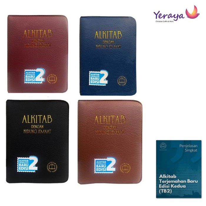 

SALE ALKITAB DENGAN KIDUNG JEMAAT KRISTEN KECIL TB2 034 TI KJ KITAB SUCI READY