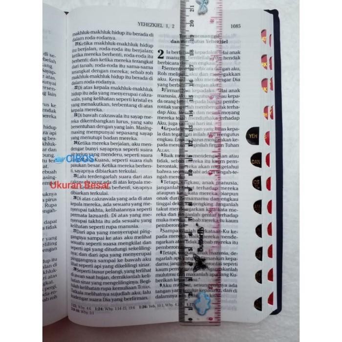 

SALE ALKITAB KRISTEN UKURAN BESAR TERJEMAHAN BARU EDISI 2 TB2 062 TI SL LAI READY
