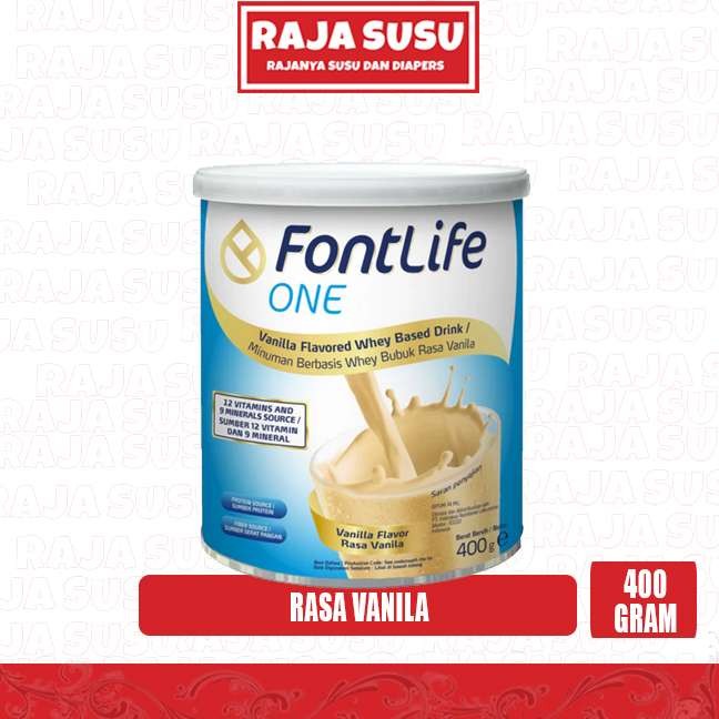 

FONTLIFE ONE 400GR - RAJA SUSU
