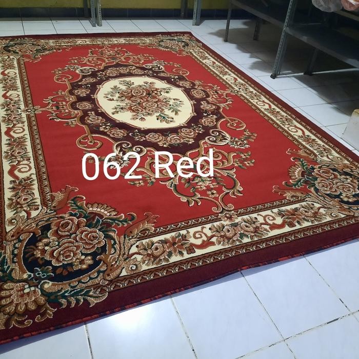 Karpet Permadani Besar Jumbo Tebal Concorde 210X310 Cm Marun