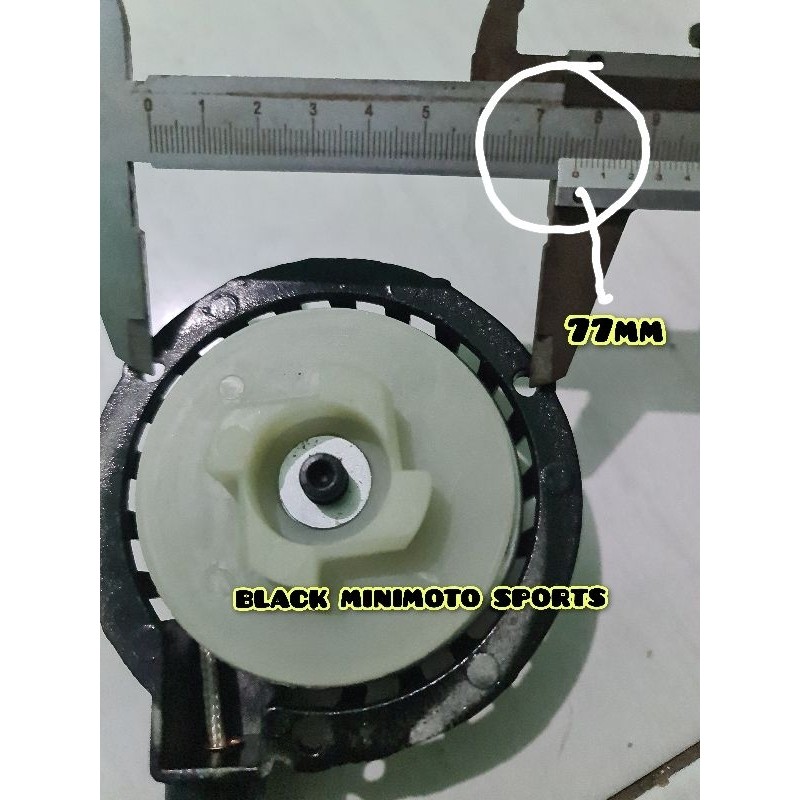 Kepala Pullstart Kecil Tarikan Enteng 77 mm Motor Mini GP TRAIL ATV Mesin Tarik - Tarikan Kepala