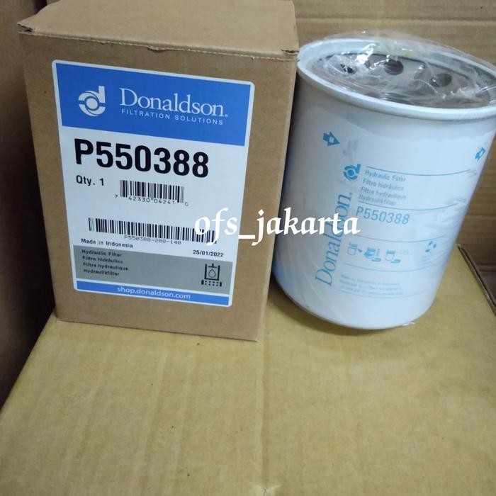 Paling Baik Hydraulic Filter Oli P550388 / J8630449 /8J1600 Donaldson